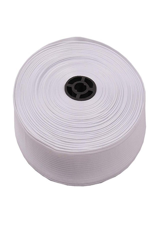 GEMSY شريط مطاطي للخياطة من جيمسي، عرضه بوصة واحدة، طوله 4 أمتار، مثالي للخياطة والتطريز | شريط مطاطي متين للسراويل والتطريز ومشاريع الخياطة | مثالي للمحترفين وهواة الأعمال اليدوية - Image 2